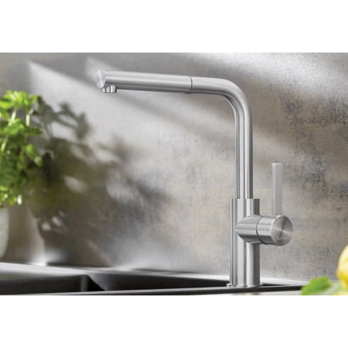 BLANCO LANORA-S Brushed Stainless steel HD,...