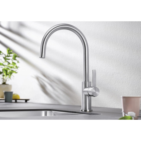 BLANCO CANDOR Brushed Stainless steel HD,...