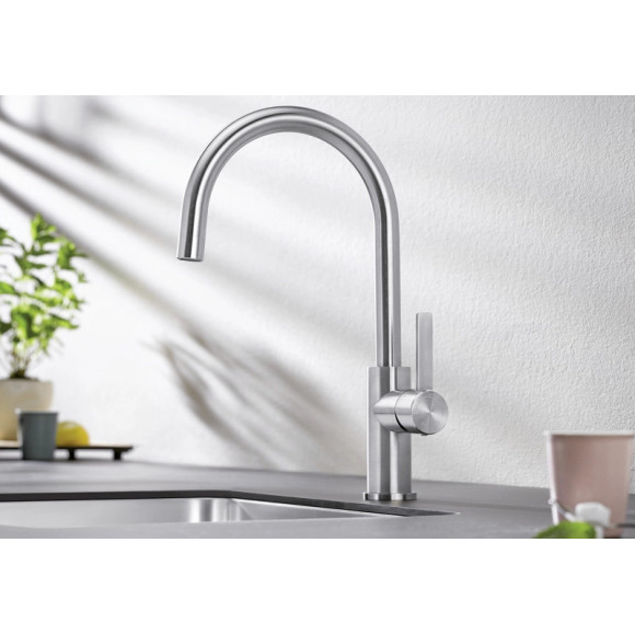 BLANCO CANDOR Brushed Stainless steel HD, 523120 (Maišytuvas)