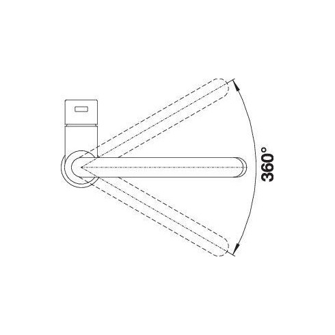 BLANCO CANDOR Brushed Stainless steel HD,...