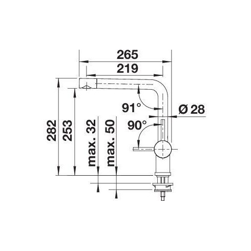BLANCO LINUS HD (Maišytuvas)