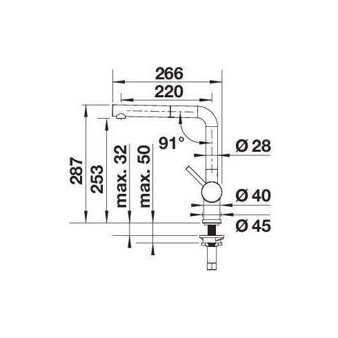 BLANCO LINUS-S HD (Maišytuvas)