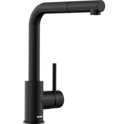 BLANCO MILA-S Black matt HD, 526660 (Maišytuvas)