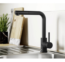 BLANCO MILA-S Black matt HD, 526660 (Maišytuvas) 2