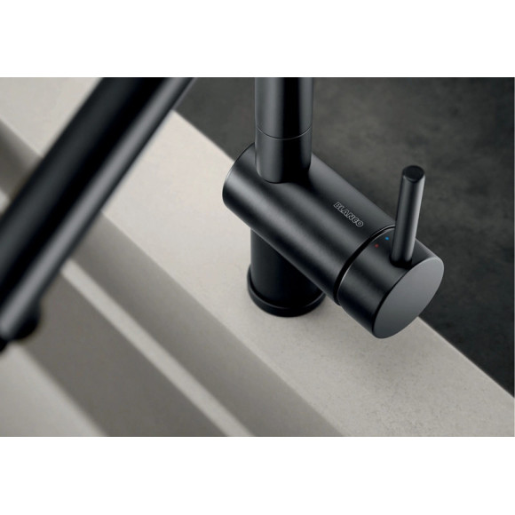 BLANCO LINUS-S matt black HP, 525807 (Maišytuvas)