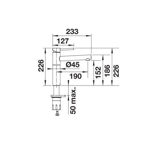 BLANCO ALTA II Bicolour (Maišytuvas)