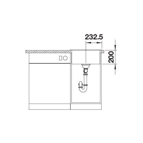 BLANCO NAYA 45 SILG PDUR O.AF (Plautuvė)