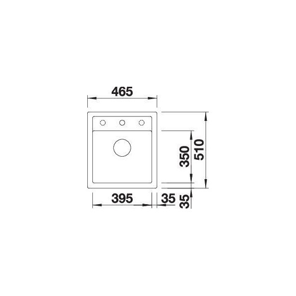 BLANCO DALAGO 45 SILG PDUR M.AF (Plautuvė)