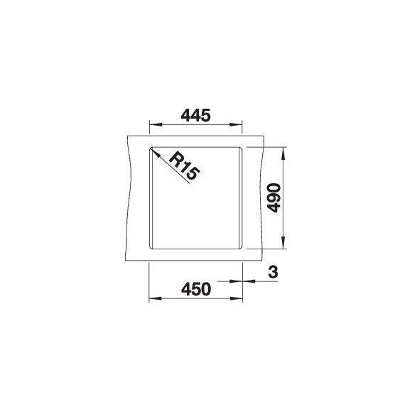 BLANCO DALAGO 45 SILG PDUR M.AF (Plautuvė)