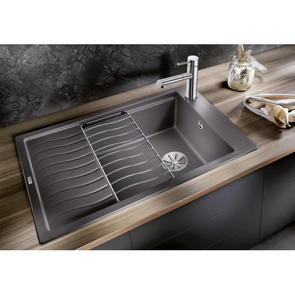 BLANCO ELON XL 6 S SILG PDUR InFino O.AF (Plautuvė)