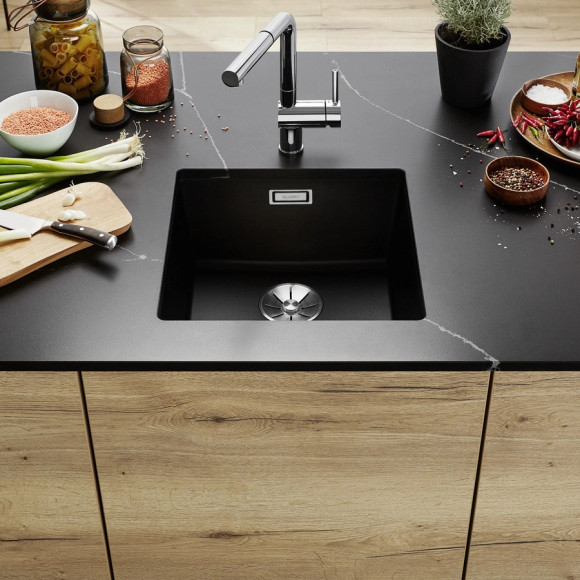 BLANCO SUBLINE 400-U SILG PDUR InFino O.AF (Plautuvė)