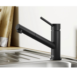 BLANCO KANO-S Black matt HD, 526668 (Maišytuvas) 2