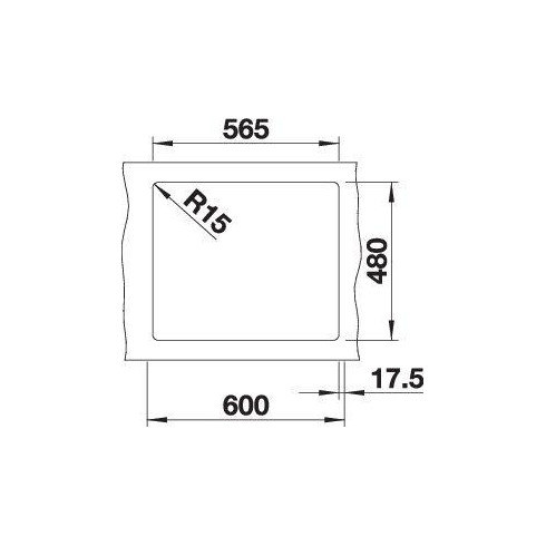 BLANCO LEGRA 6 SILG O.ZUB O.AF  (Plautuvė)