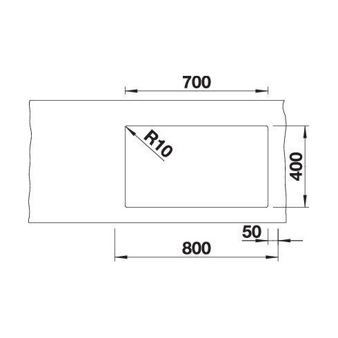 BLANCO SUBLINE 700-U Level SILG PDUR M.ZUB...