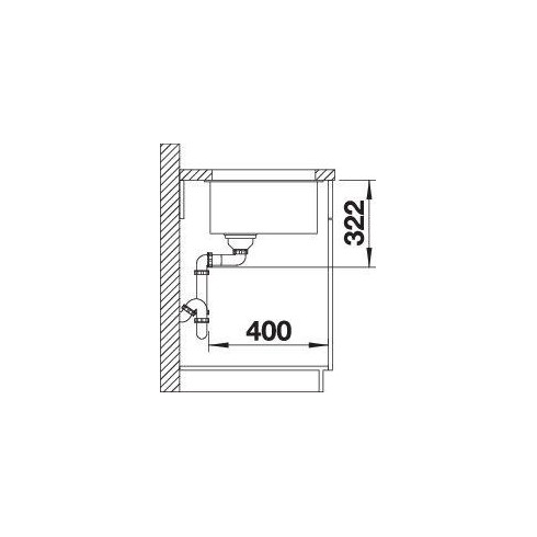 BLANCO SUBLINE 700-U Level SILG PDUR M.ZUB...
