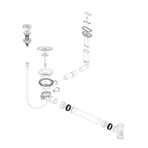 BLANCO ADIRA 45 S SILG M.AF (Plautuvė)