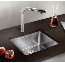 BLANCO ANDANO 450-U SATIN InFino O.AF, 522963 (Plautuvė) 2