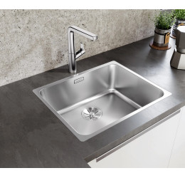 BLANCO SOLIS 500-IF BRUSHED InFino O.AF, 526123 (Plautuvė) 2