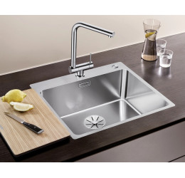 BLANCO ANDANO 500-IF/A SATIN InFino M.PC, 525245 (Plautuvė) 2