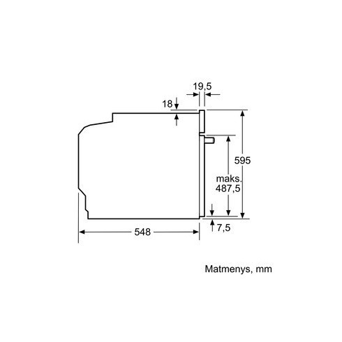 SIEMENS HB632GBS1 (Orkaitė)