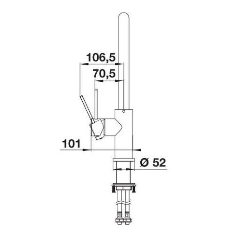 BLANCO JANDORA Solid stainless steel HD, 526615...