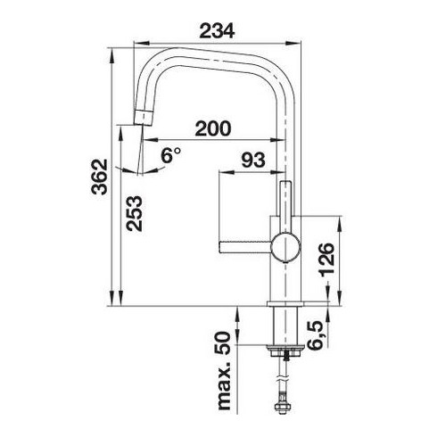 BLANCO JANDORA Solid stainless steel HD, 526615...