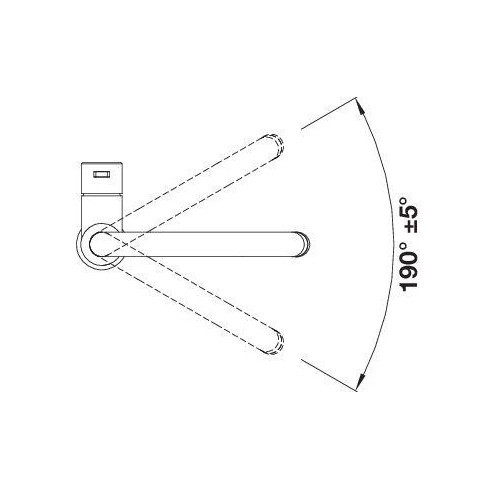 BLANCO JANDORA-S Solid stainless steel HD,...
