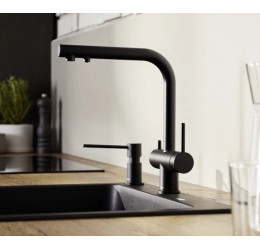 BLANCO FONTAS II Black matt HD, 526670 (Maišytuvas) 2