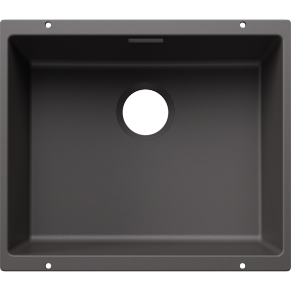 BLANCO SUBLINE 500-U SILG O.ZUB O.AF WFS (Plautuvė)