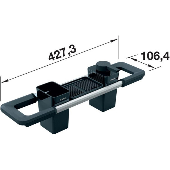 BLANCO Worktop Organizer Main Set, 527448 (Stalviršio priedų rinkinys)