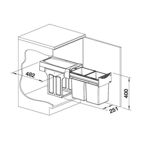 BLANCO SELECT BOTTON II 30/2, 526376 (Atliekų...