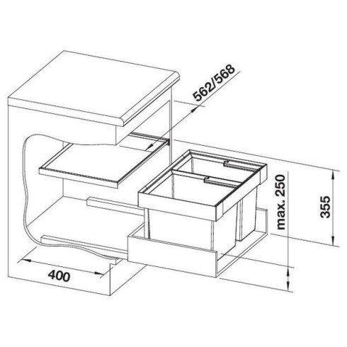 BLANCO FLEXON II 60/2, 521471 (Atliekų...