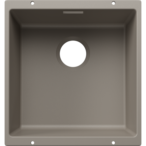 BLANCO SUBLINE 400-U SILG O.ZUB O.AF WFS (Plautuvė)