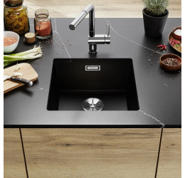 BLANCO SUBLINE 400-U SILG O.ZUB O.AF WFS (Plautuvė) 2