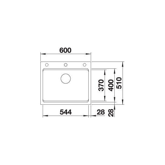 BLANCO ETAGON 6 SILG M.ZUB O.AF WFS (Plautuvė)
