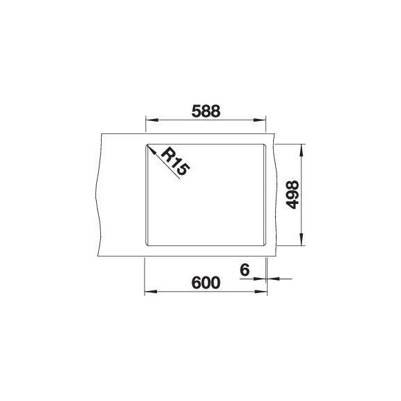 BLANCO ETAGON 6 SILG M.ZUB O.AF WFS (Plautuvė)