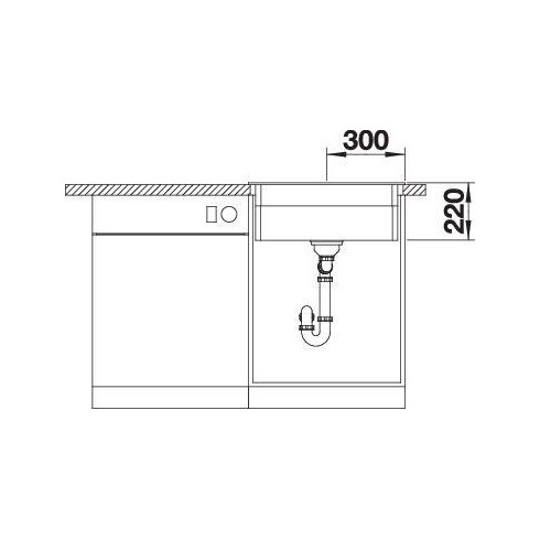 BLANCO ETAGON 6 SILG M.ZUB O.AF WFS (Plautuvė)