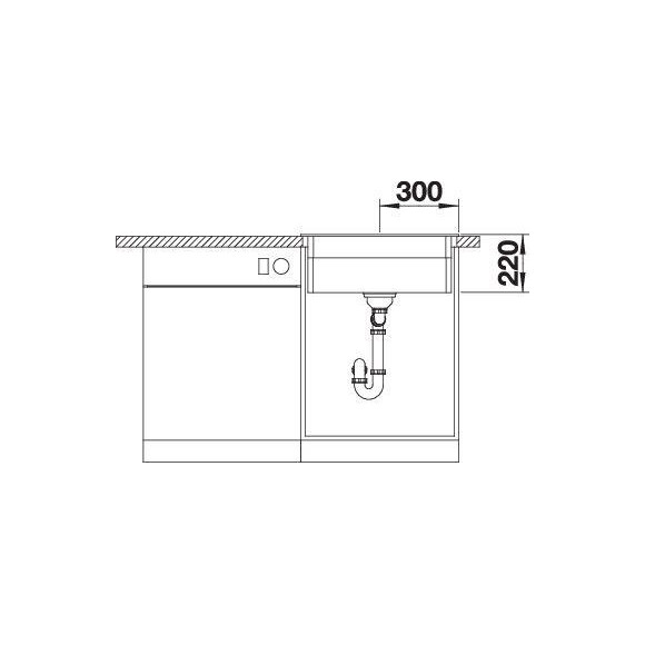 BLANCO ETAGON 6 SILG M.ZUB O.AF WFS (Plautuvė)