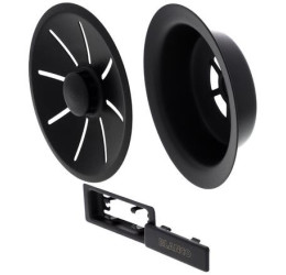 BLANCO InFino Set: outlet/overflow black, single bowl... 2