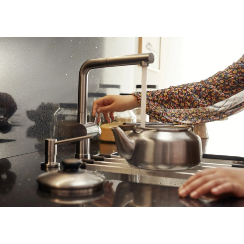 BLANCO LINUS-S Satin Dark Steel, 527733...