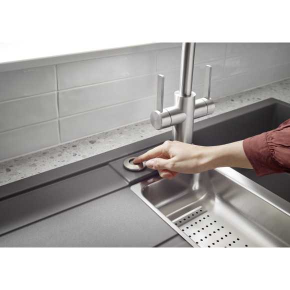 BLANCO FWD satin dark steel (Mygtuko apdaila)