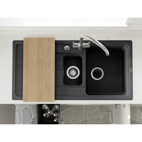 BLANCO FWD satin dark steel (Mygtuko apdaila)