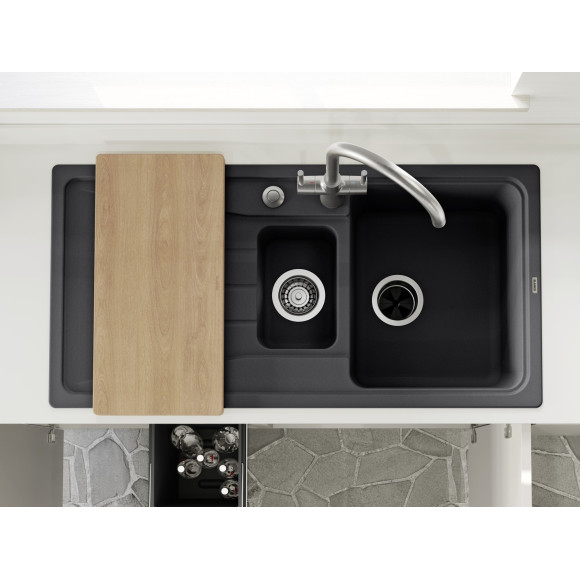 BLANCO FWD satin dark steel (Mygtuko apdaila)