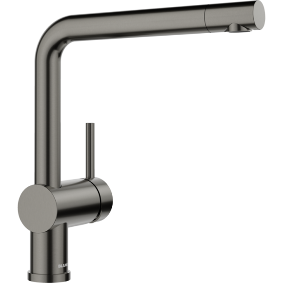 BLANCO LINUS Satin Dark Steel, 527732 (Maišytuvas)