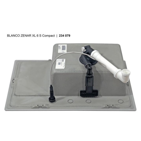 BLANCO ZENAR XL 6 S C RE SILG PDUR O.ZUB InFino...