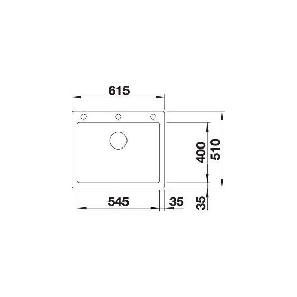 BLANCO PLEON 6 SILG O.ZUB O.AF WFS (Plautuvė)