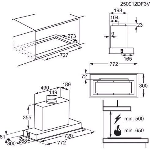 Electrolux LFG828K (Gartraukis)