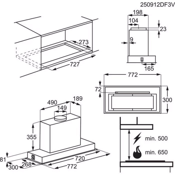 Electrolux LFG828K (Gartraukis)