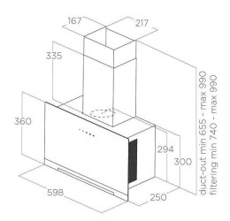 Elica APLOMB WH/A/60 (Gartraukis) 2