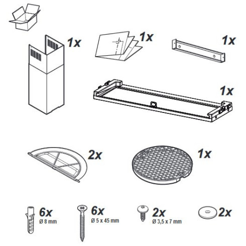 Elica APLOMB WH/A/60 (Gartraukis)